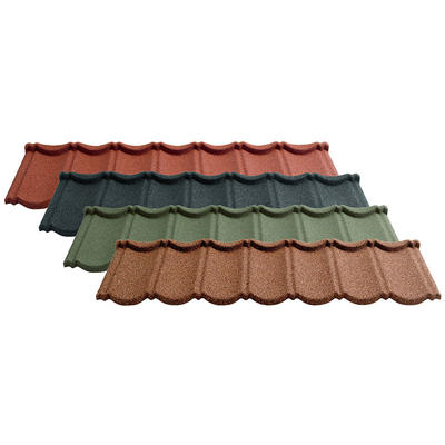 Colorful Stone Coated Metal Tile Roofing - Bond Type