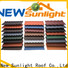 New Sunlight Roof rainbow roof tiles company for Building Sports Venues