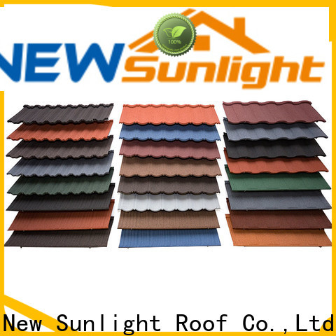 New Sunlight Roof rainbow roof tiles company for Building Sports Venues