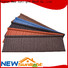 New Sunlight Roof stone coated aluminum roofing company for School