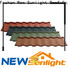 New Sunlight Roof tile metal roof tiles supply for industrial workshop