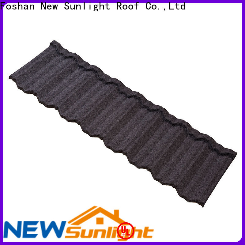 New Sunlight Roof latest stone coated steel roof factory for Hotel
