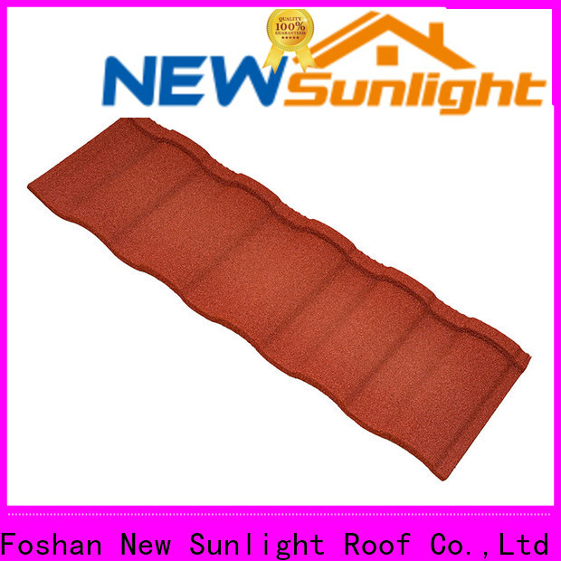 New Sunlight Roof materials wholesale steel roofing sheets factory for Farmhouse