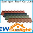New Sunlight Roof wholesale metal roof tiles company for garden construction