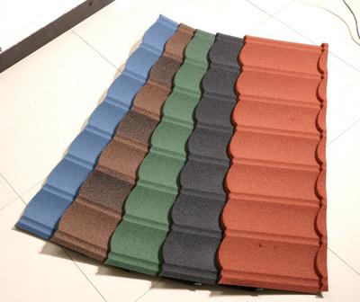 Custom Color Stone Coated Metal Roof Tiles Supplier