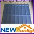 New Sunlight Roof coated painted steel roofing for business for greenhouse cultivation
