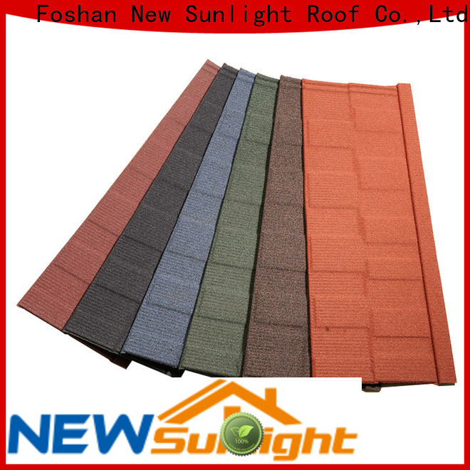 New Sunlight Roof high-quality building shingles factory for Hotel