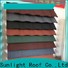 New Sunlight Roof coated stone coated tiles supply for garden construction