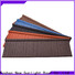 latest colorful stone coated metal roofing tiles wood for Building Sports Venues