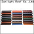 New Sunlight Roof metal rainbow roof tiles suppliers for Hotel
