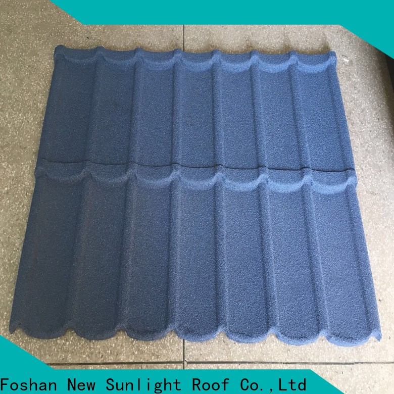 New Sunlight Roof coated painted steel roofing factory for warehouse market