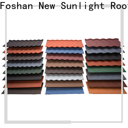 New Sunlight Roof roofing tile roofing materials for business for Hotel