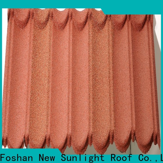 New Sunlight Roof stone coated steel roofing manufacturers for warehouse market