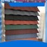 wholesale stone coated steel roofing tile tile company for garden construction