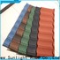New Sunlight Roof colorful zinc roof tiles for warehouse market
