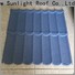 New Sunlight Roof top steel shake roofing company for garden construction