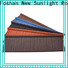 New Sunlight Roof wood corrugated sheet metal roofing company for Hotel